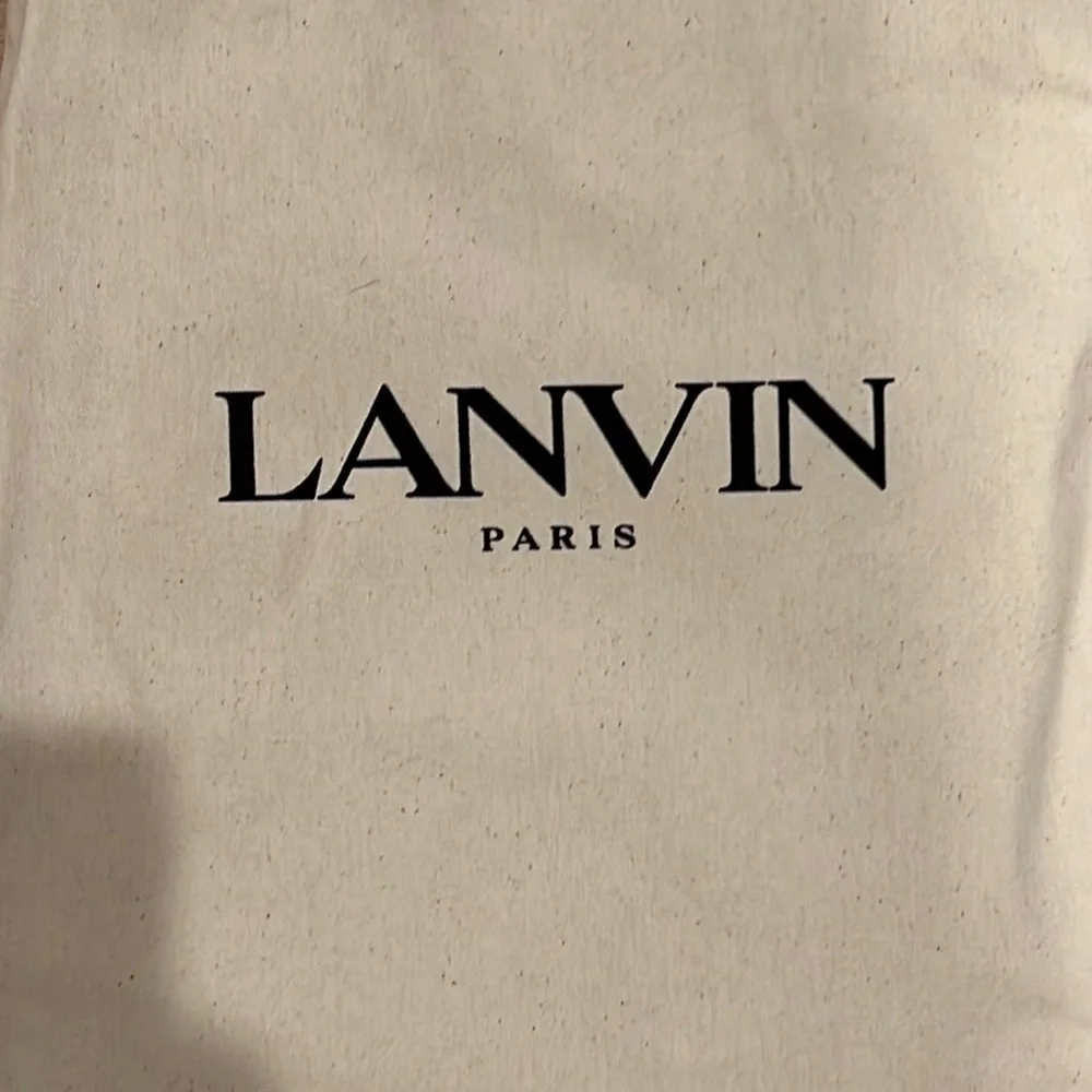 Lanvin dust/garment bags.